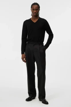 Best Lymann Merino V-neck Sweater Tops|Strikkeklær