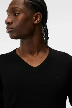 Best Lymann Merino V-neck Sweater Tops|Strikkeklær