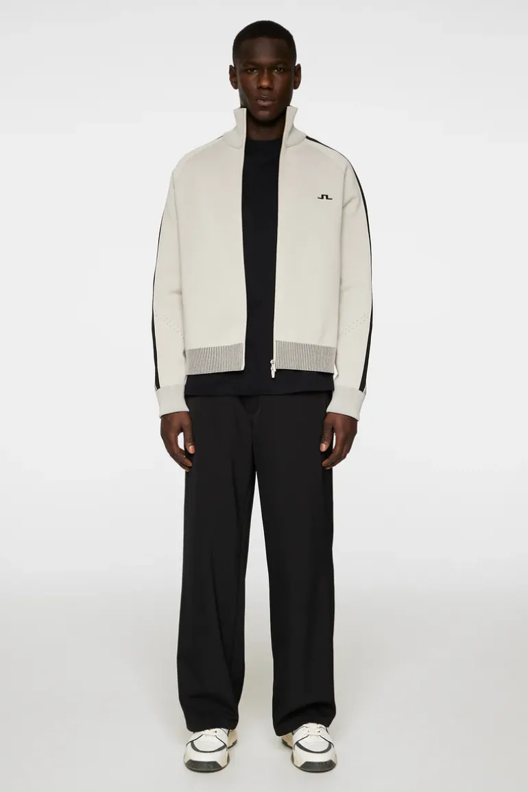 Sale Max Tech Knit Track Jacket Knitwear|Tops