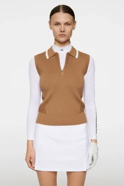 Clearance Ramona Knitted Polo Shirt Golf|Knitwear