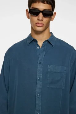 Online Reg Comfort Tencel GW Shirt Tops|Skjorter