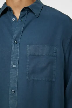 Online Reg Comfort Tencel GW Shirt Tops|Skjorter