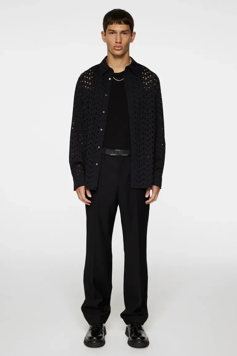 Store Reg Lace Shirt Tops|Skjorter