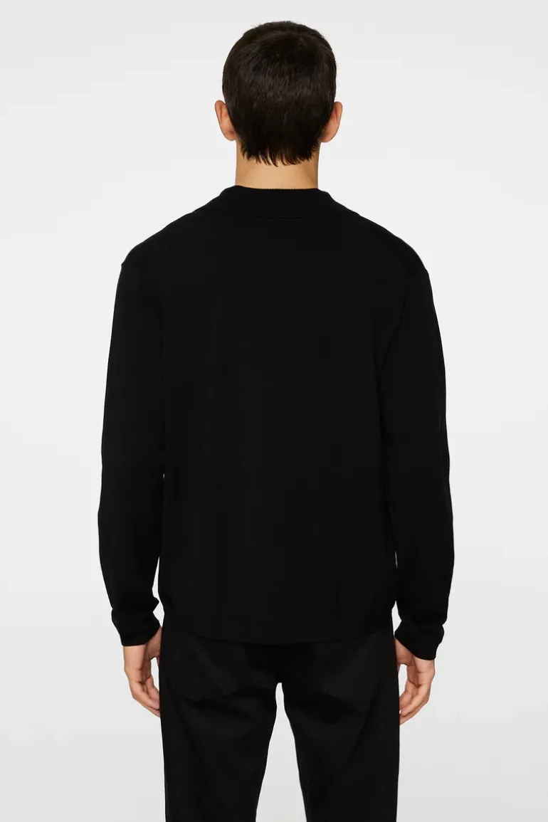 Online Rowan LS Polo Knitwear|Tops