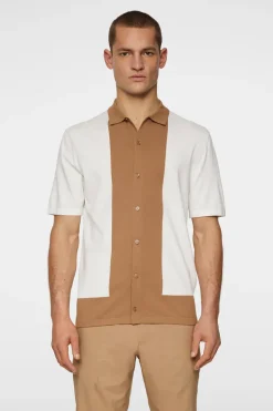Shop Rue Knitted Polo Shirt Golf|Knitwear