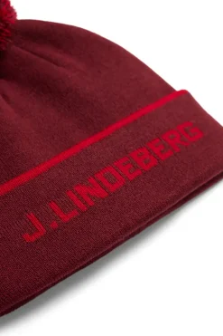 Store Stripe Beanie Tilbehør|Aktiv