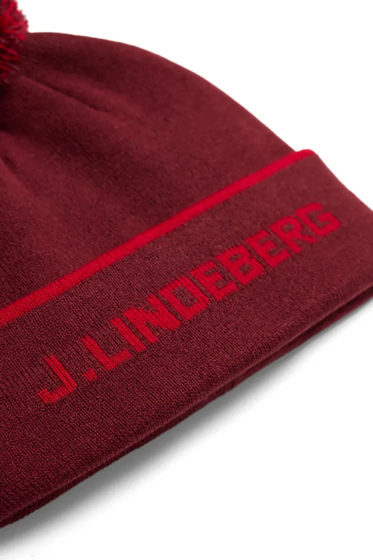 Store Stripe Beanie Tilbehør|Aktiv