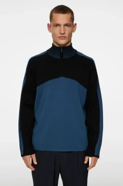 Sale Tim Tech Knit Quarter Zip Knitwear|Tops
