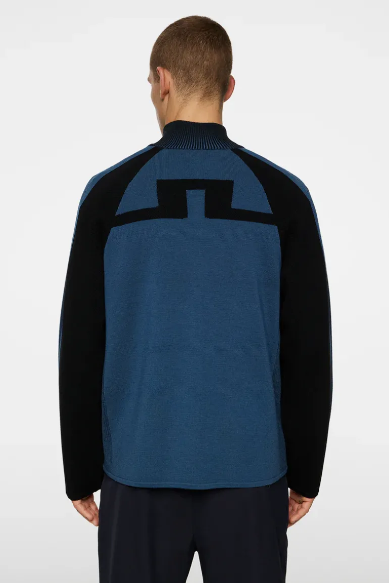 Sale Tim Tech Knit Quarter Zip Knitwear|Tops