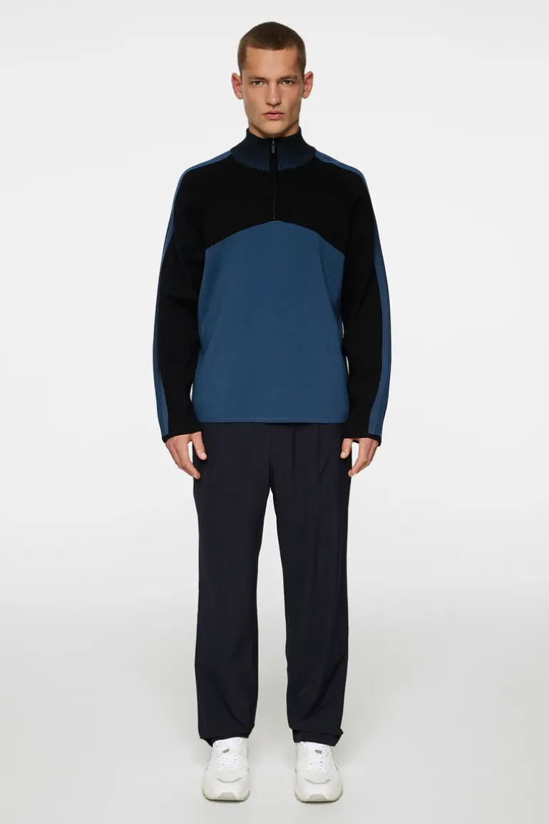 Sale Tim Tech Knit Quarter Zip Knitwear|Tops