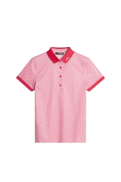 New Tour Tech Print Polo Golf|Tops