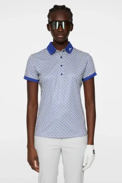 Best Tour Tech Print Polo Golf|Tops