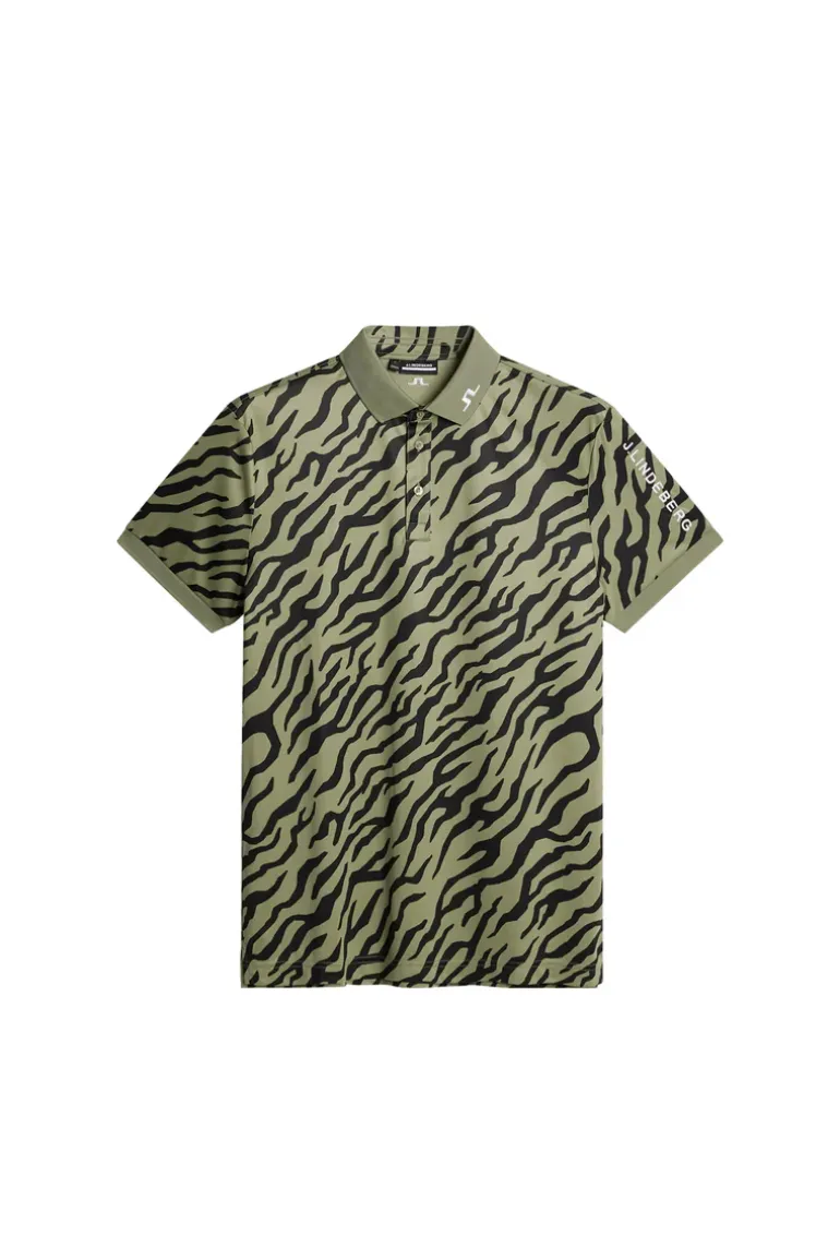 Flash Sale Tour Tech Print Polo Golf|Polo Shirts