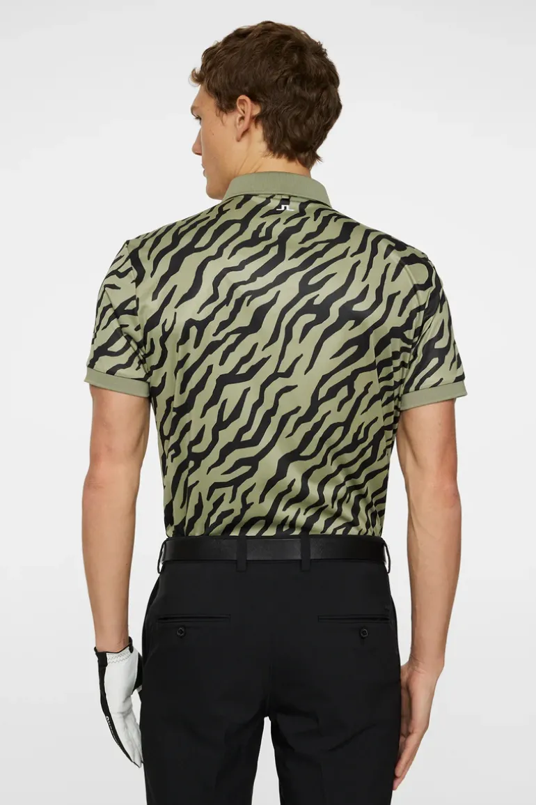 Flash Sale Tour Tech Print Polo Golf|Polo Shirts