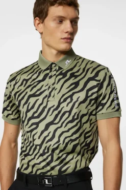 Flash Sale Tour Tech Print Polo Golf|Polo Shirts