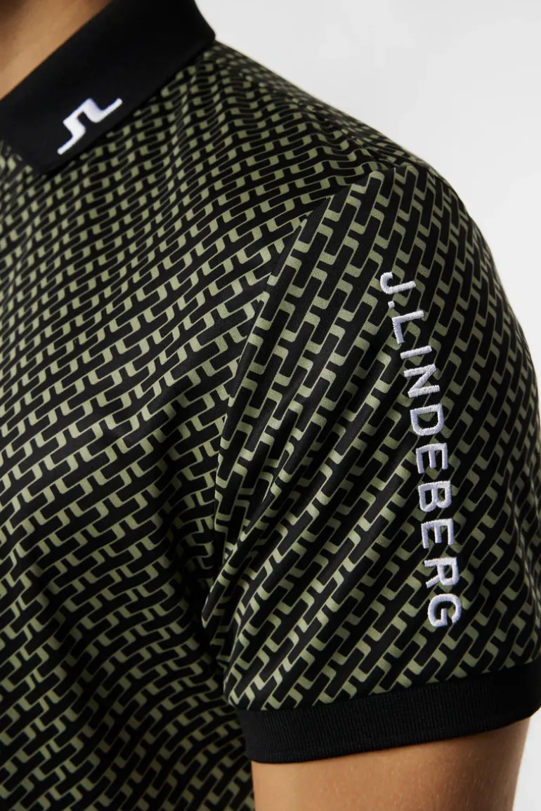 Cheap Tour Tech Print Polo Golf|Polo Shirts
