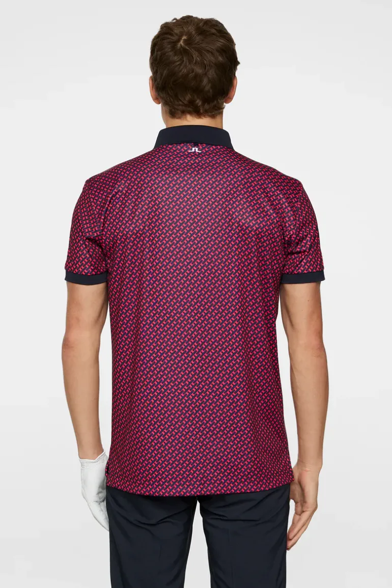 Fashion Tour Tech Print Polo Golf|Polo Shirts