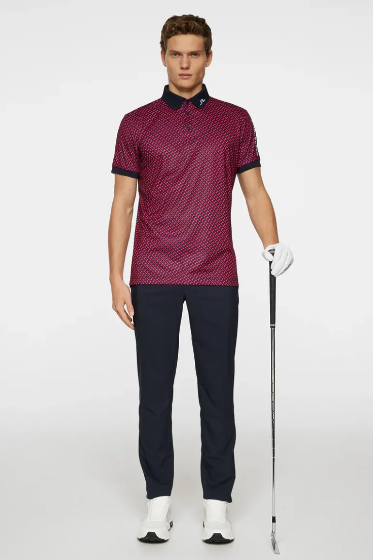 Fashion Tour Tech Print Polo Golf|Polo Shirts