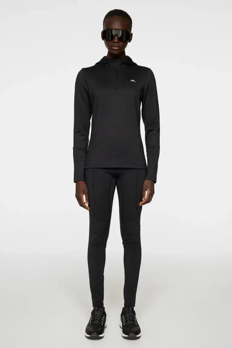 Cheap W Aerial Quarter Zip Hood Basis- & Mellomlag|Base & Mellomlag