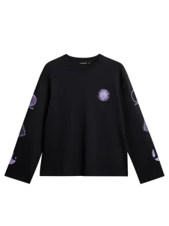 Discount Walsh LS Print T-shirt Tops|T-shirts