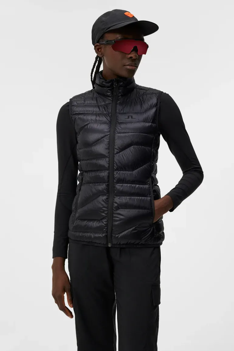 Online W Cliff Light Down Vest Vester|Utendørs