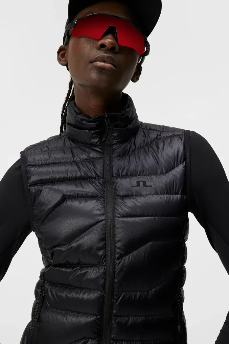 Online W Cliff Light Down Vest Vester|Utendørs