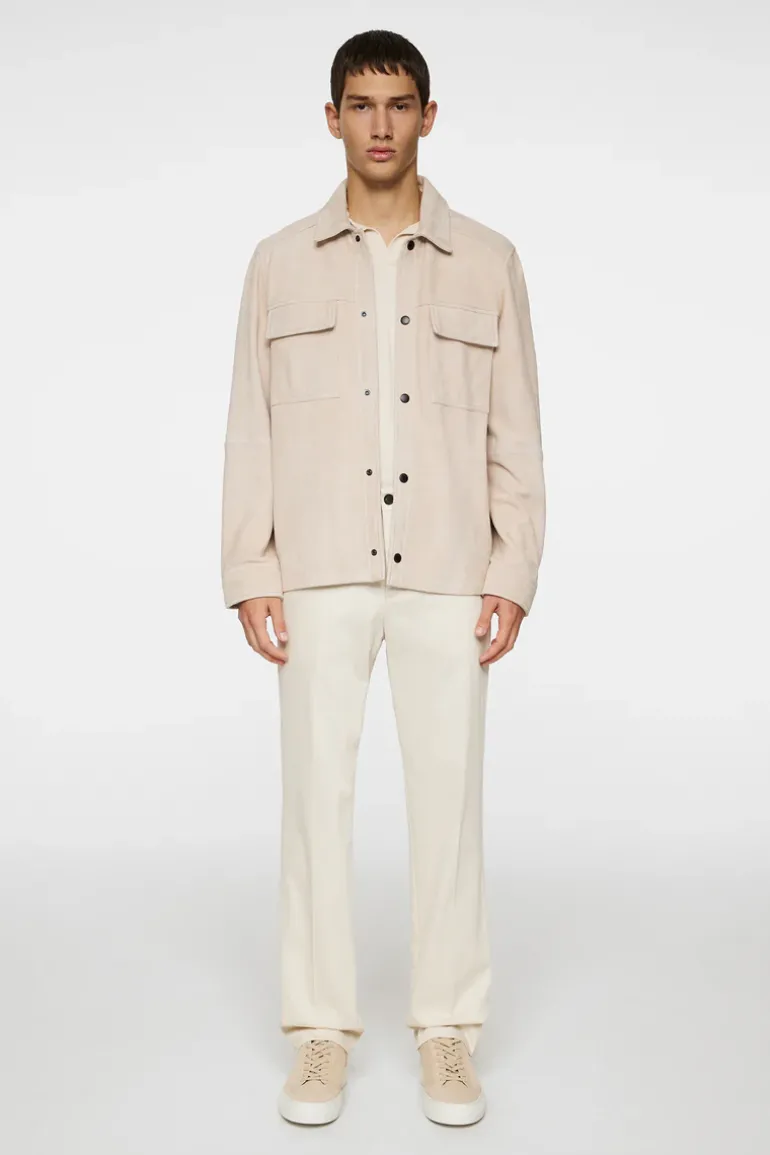 Fashion Wilden Suede Overshirt Jackets|Outerwear