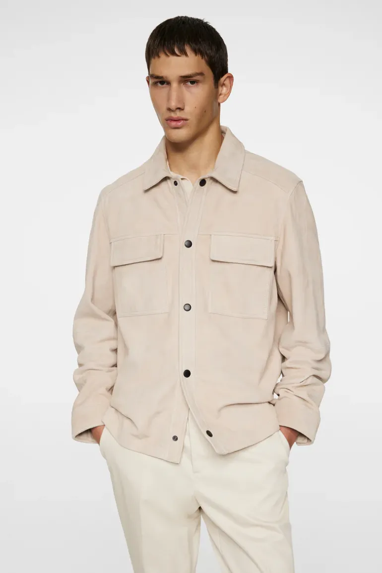 Fashion Wilden Suede Overshirt Jackets|Outerwear