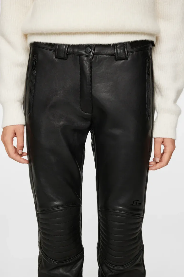 Discount W Stanford Pant Leather Underdeler|Bukser