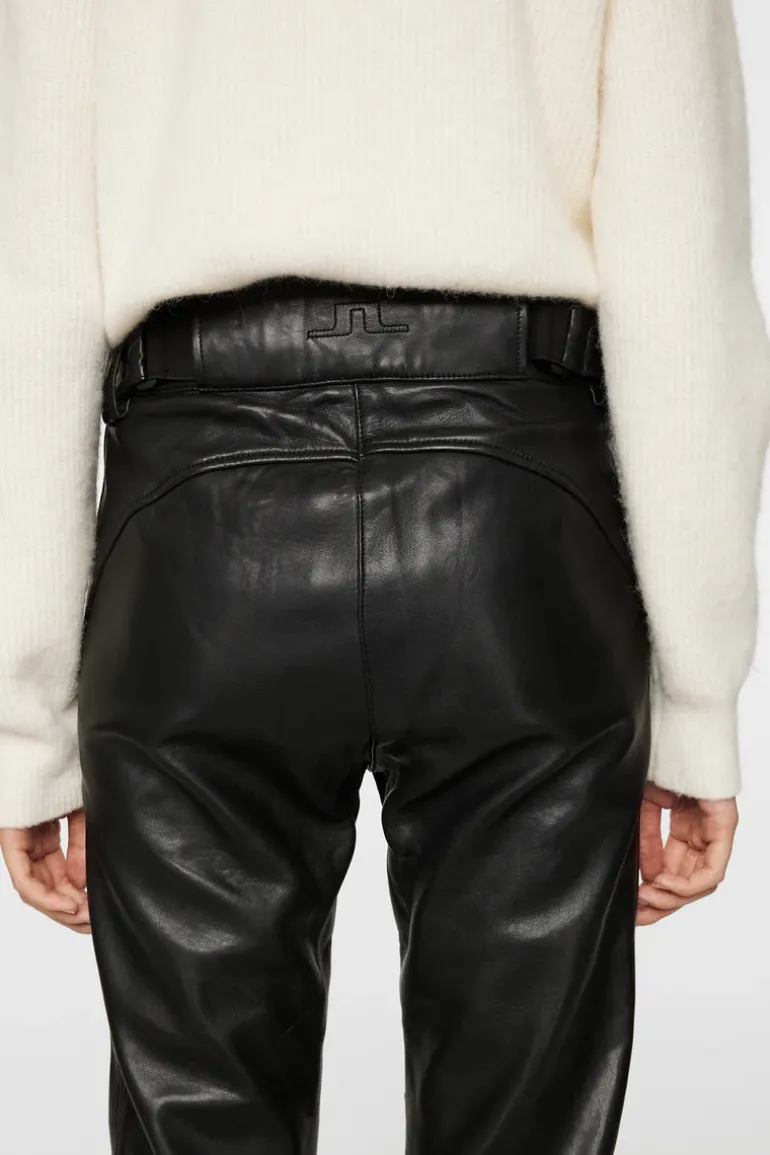 Discount W Stanford Pant Leather Underdeler|Bukser